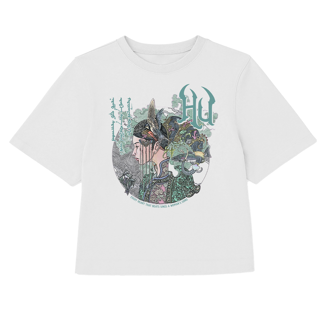 Mongolian Mothers & Children's Day Tee Women's Crop Tee