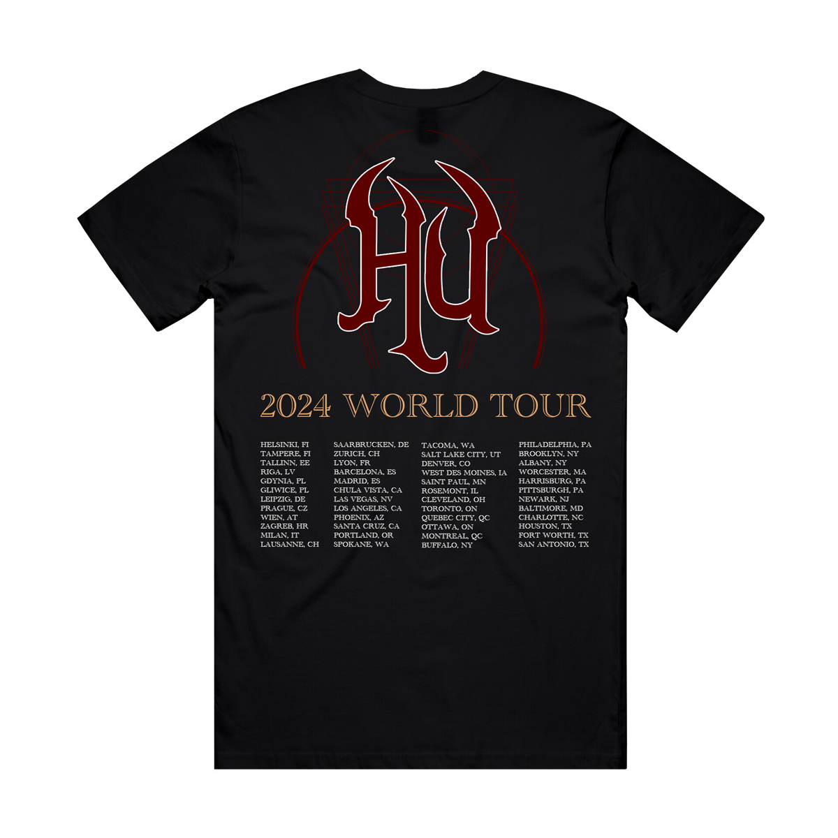 World Tour ITIN Tee (Pre-Order)