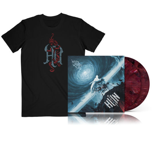 Hun Red Marble 2LP + Dragon Logo Tee Fan Pack