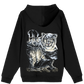 Snow Leopard Zip Hoodie
