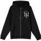 Snow Leopard Zip Hoodie