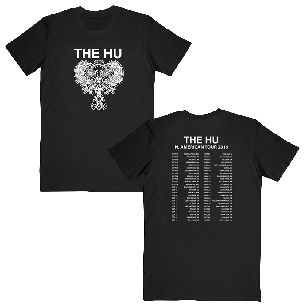 Crest Logo Tour Back Tee – The Hu Store