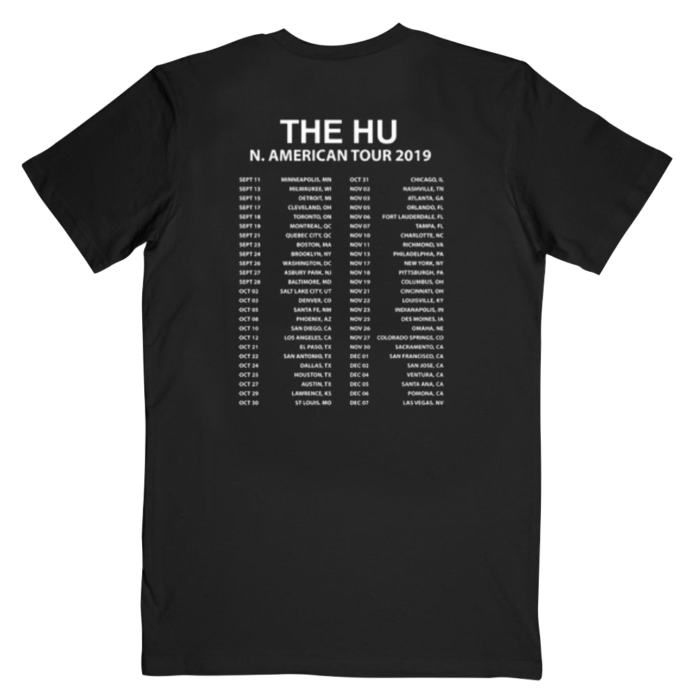 Crest Logo Tour Back Tee – The Hu Store